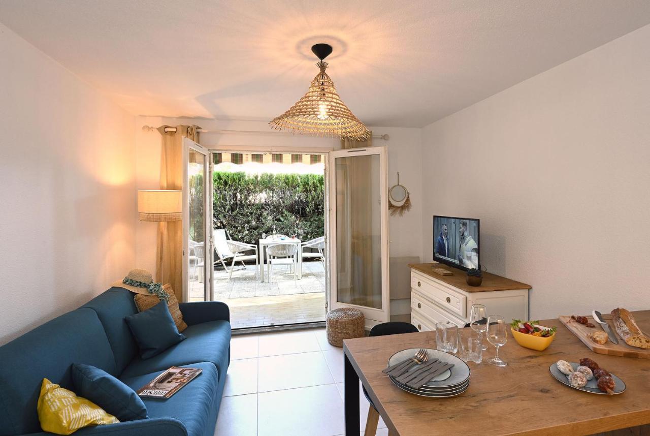 Charmant Studio 2A4 Pers Avec Jardin Et Place De Parking Situe A 5 Min A Pied De La Mer Bandol Eksteriør bilde